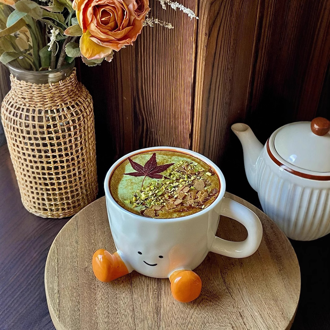 Kawaii Foot-Shaped Ceramic Mug