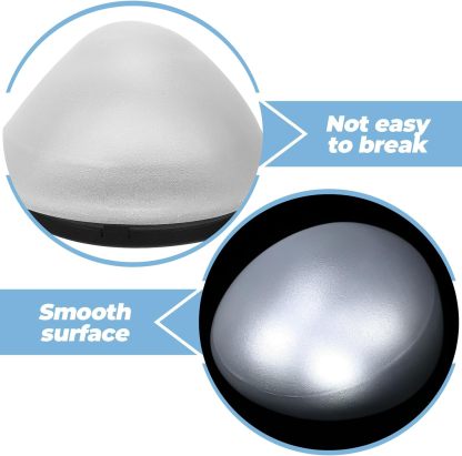 Solar Powered Stone Garden Light