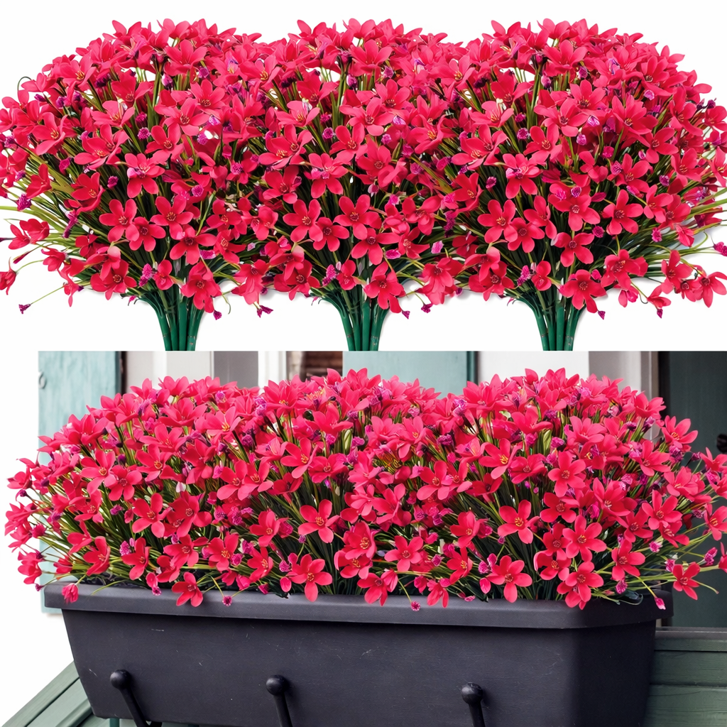Bring instant spring charm to your space with these beautifully crafted artificial daffodil bouquets. Designed with vibrant colors and delicate petal details, each bundle looks incredibly real—without the need for watering or maintenance.  Whether placed