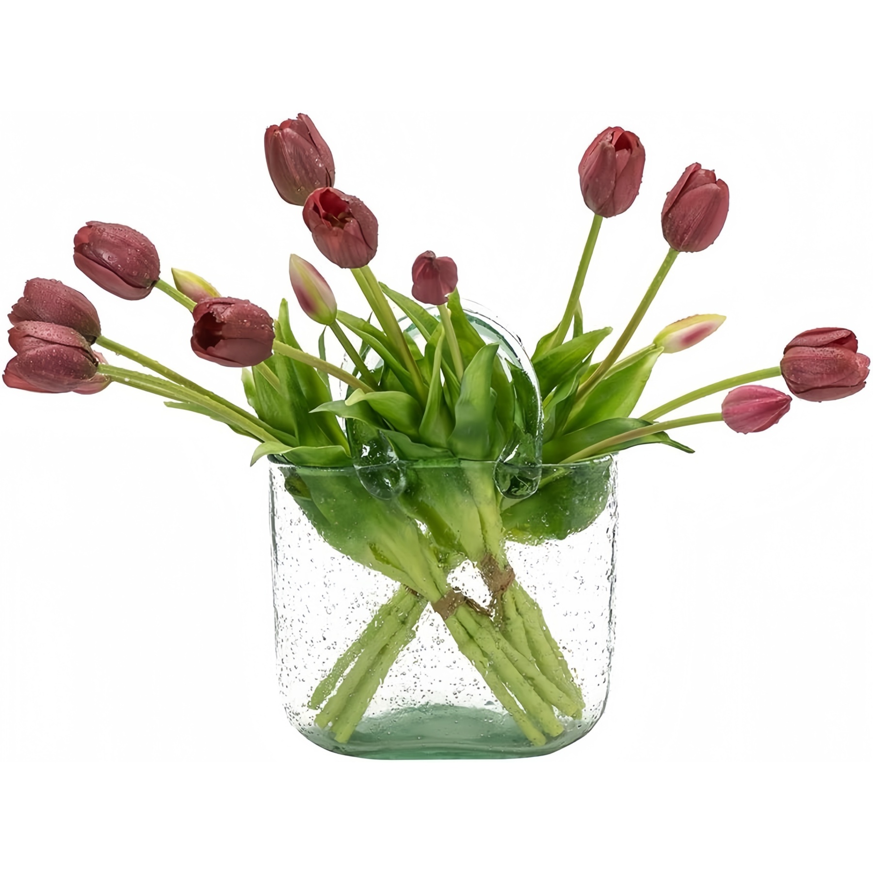 Artificial Tulips Flowers, Real Touch Latex Bouquet