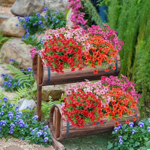 ☀️UV resistant, Waterproof, Windproof 🌪️Artificial Outdoor Flower Bush-keep the spring sunshine for you at all times
