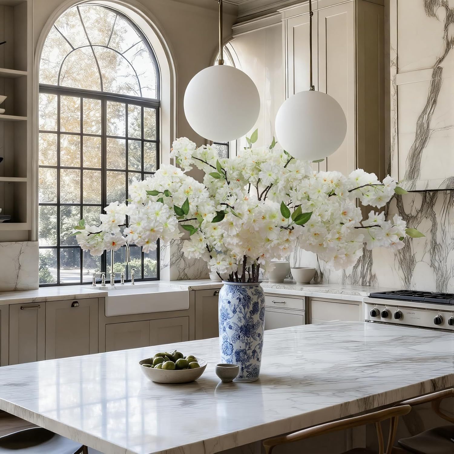 35.5 Inches Artificial Cherry Blossom Branches