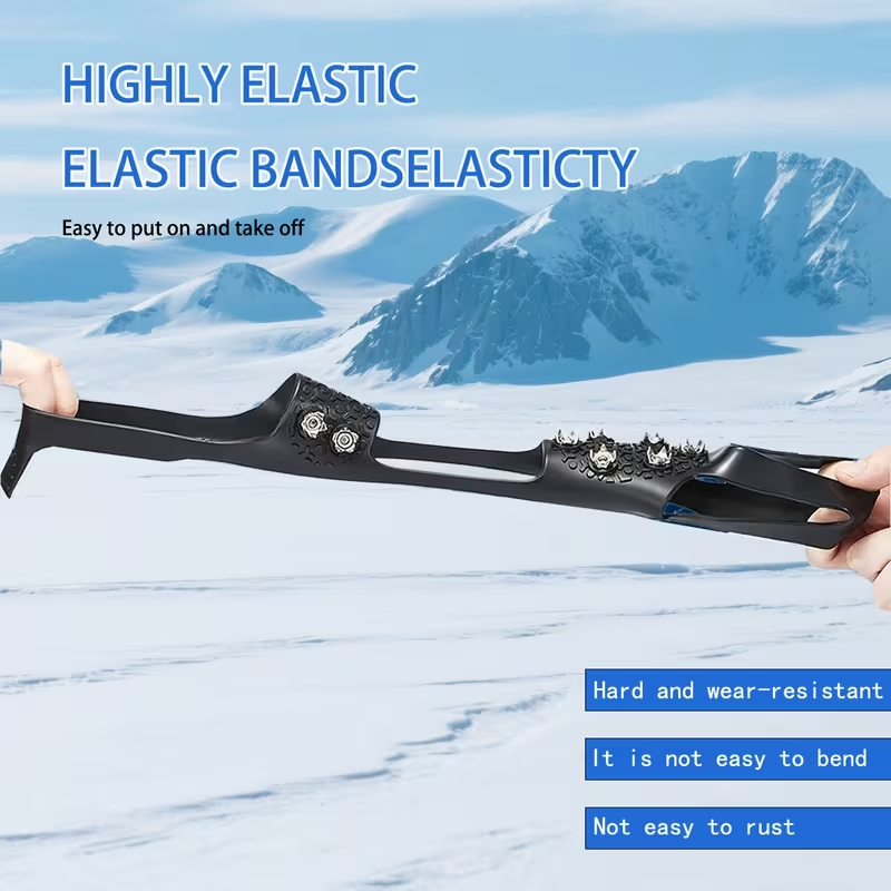 Winter Ice Grippers Traction Cleats with 10-Stud Traction