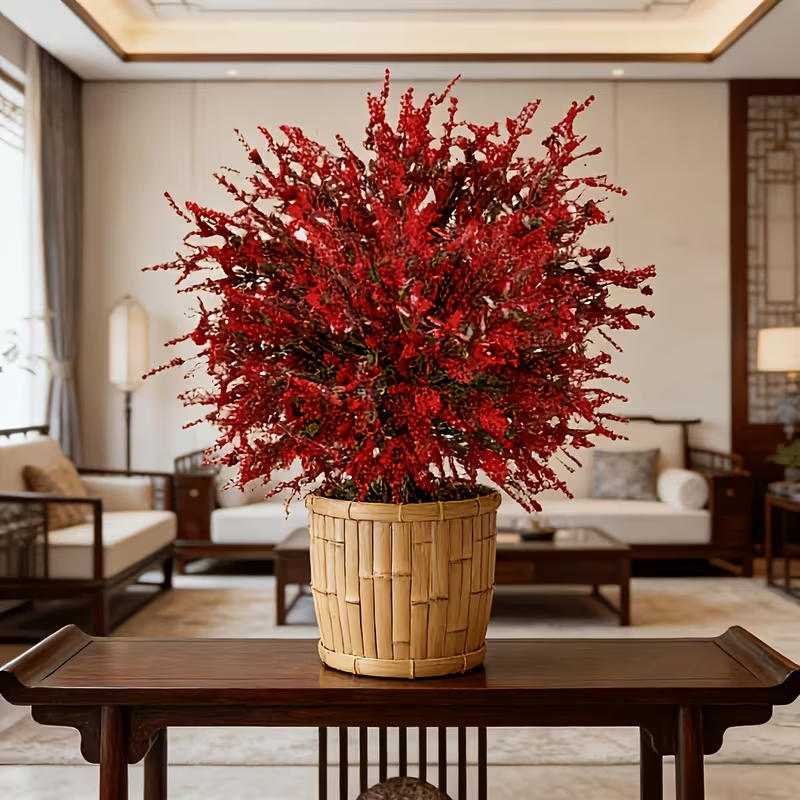 Artificial Lavender with Ground Stake 