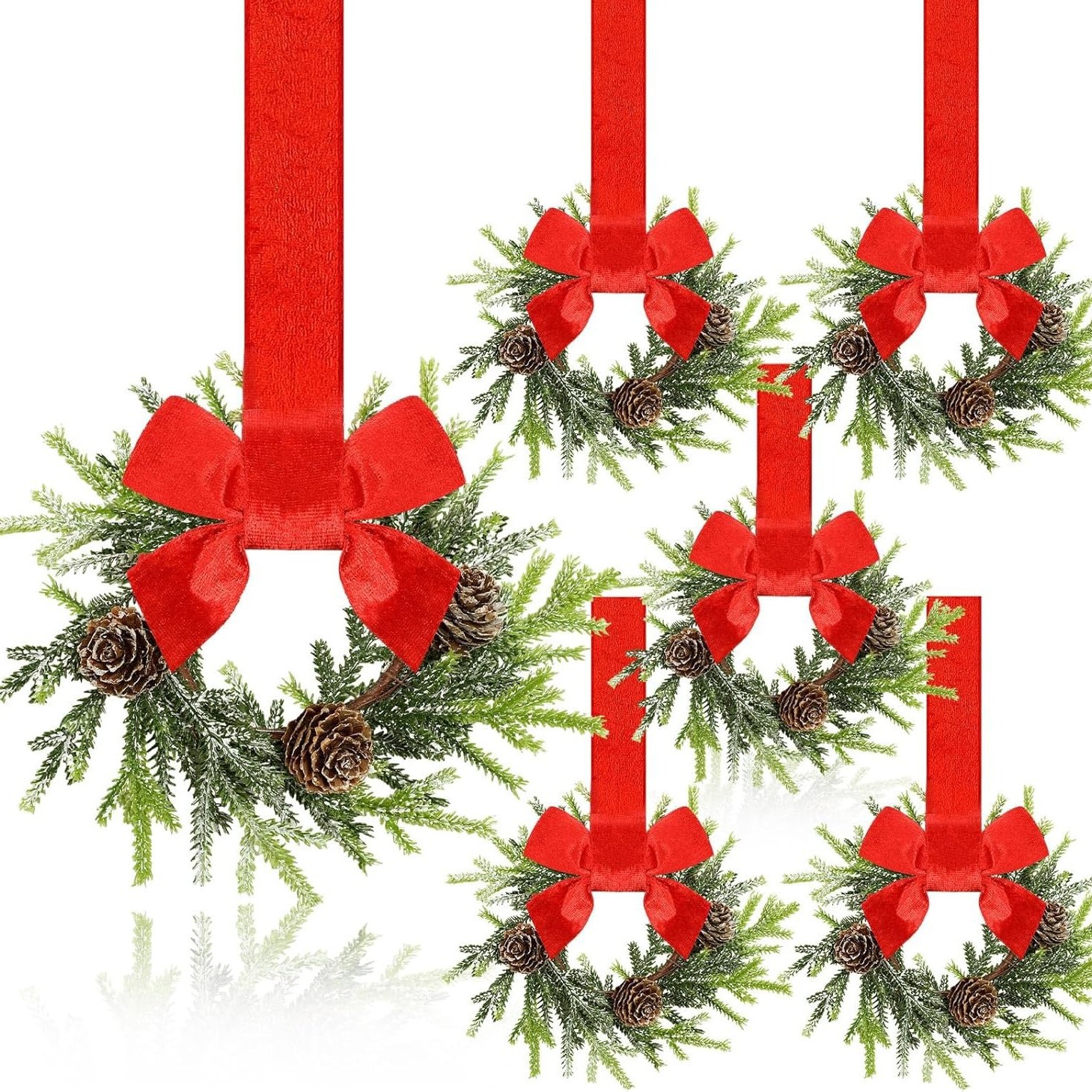 🎄Early Christmas Sale🔥Hanging Christmas Wreaths For Outdoor OR Indoor