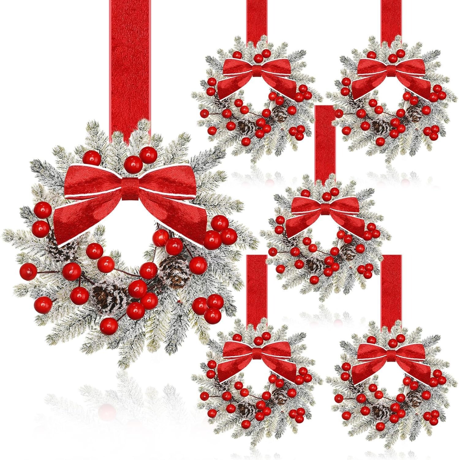 🎄Early Christmas Sale🔥Hanging Christmas Wreaths For Outdoor OR Indoor