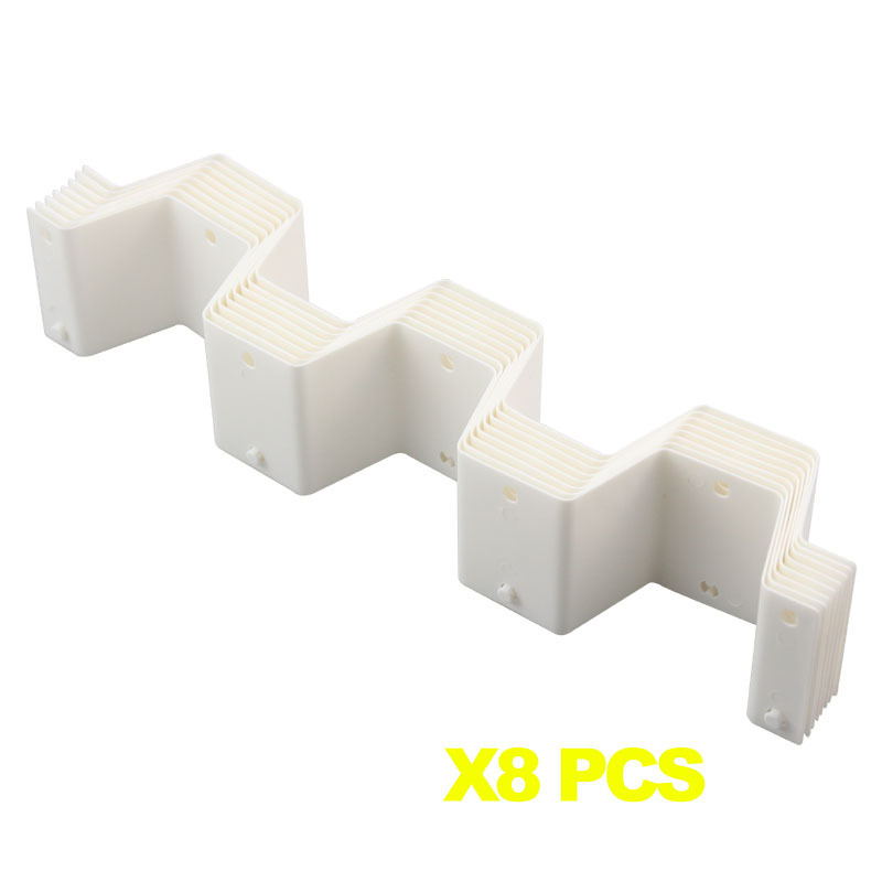 🔥BUY MORE SAVE MORE—(1 SET=8 PCS)DIY Plastic Grid Honeycomb Drawer Divider 