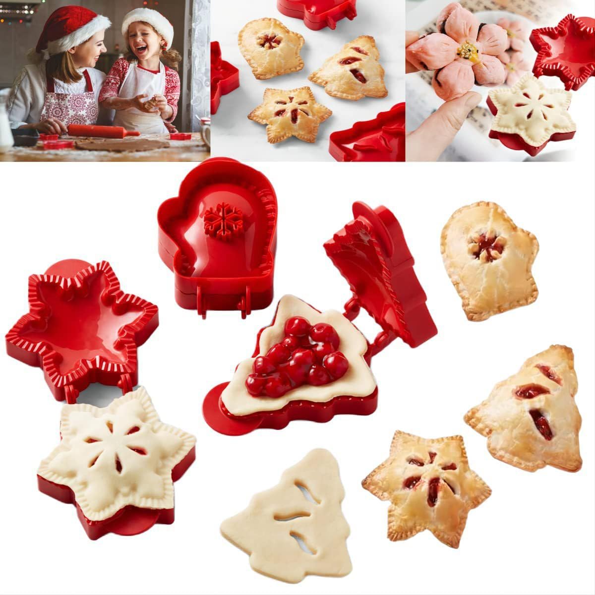 🔥Dough Presser Pocket Pie Molds, Party Potluck Hand Pie Molds