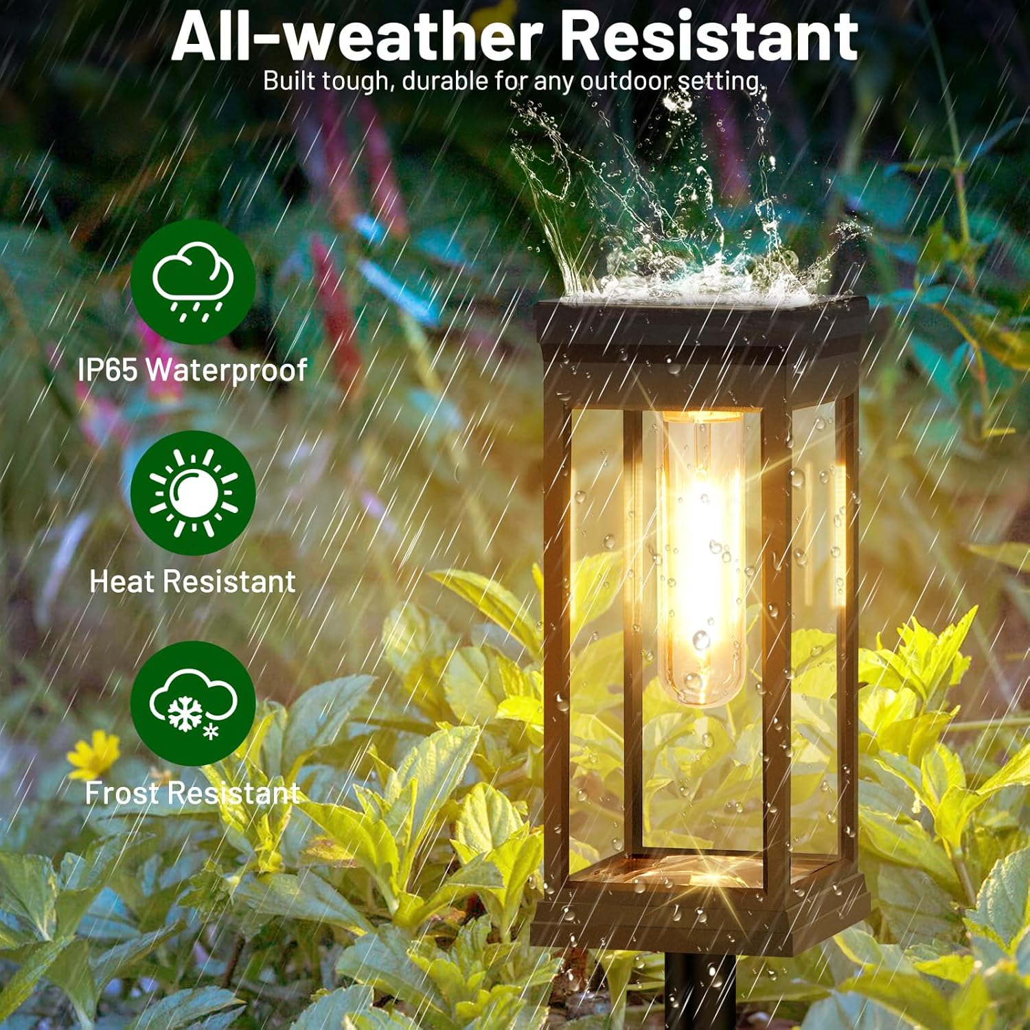 Solar Pathway Lights Outdoor