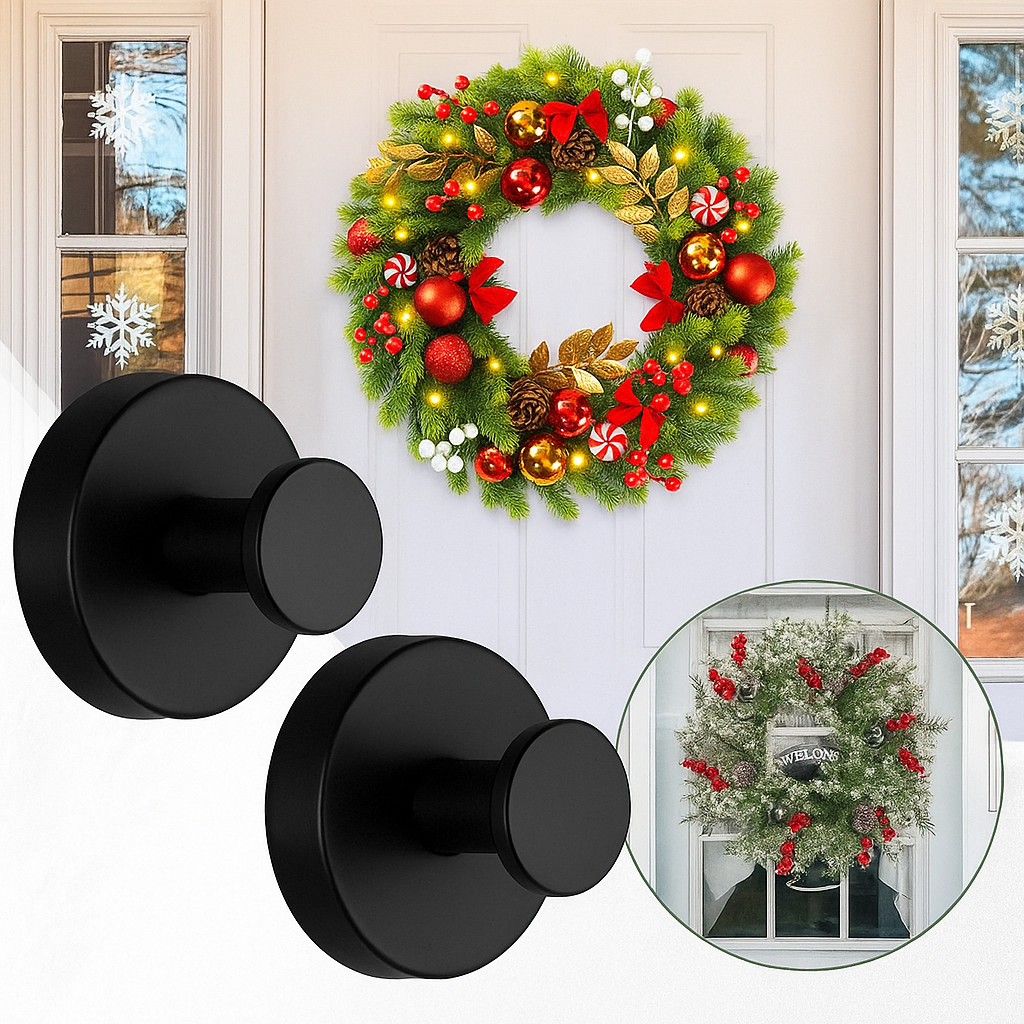 🎃Early Halloween Sale-Upgraded Suction Fall/Halloween Wreath Hangers