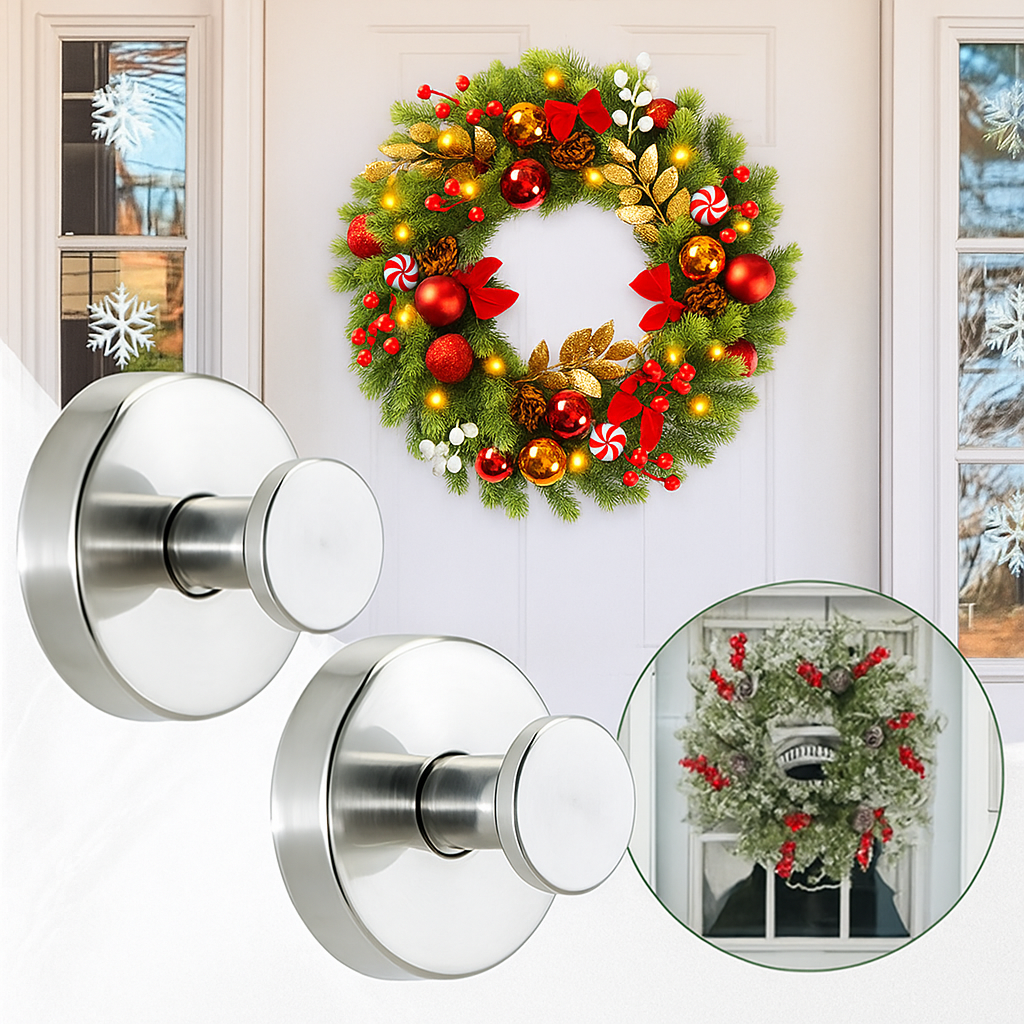 🎃Early Halloween Sale-Upgraded Suction Fall/Halloween Wreath Hangers