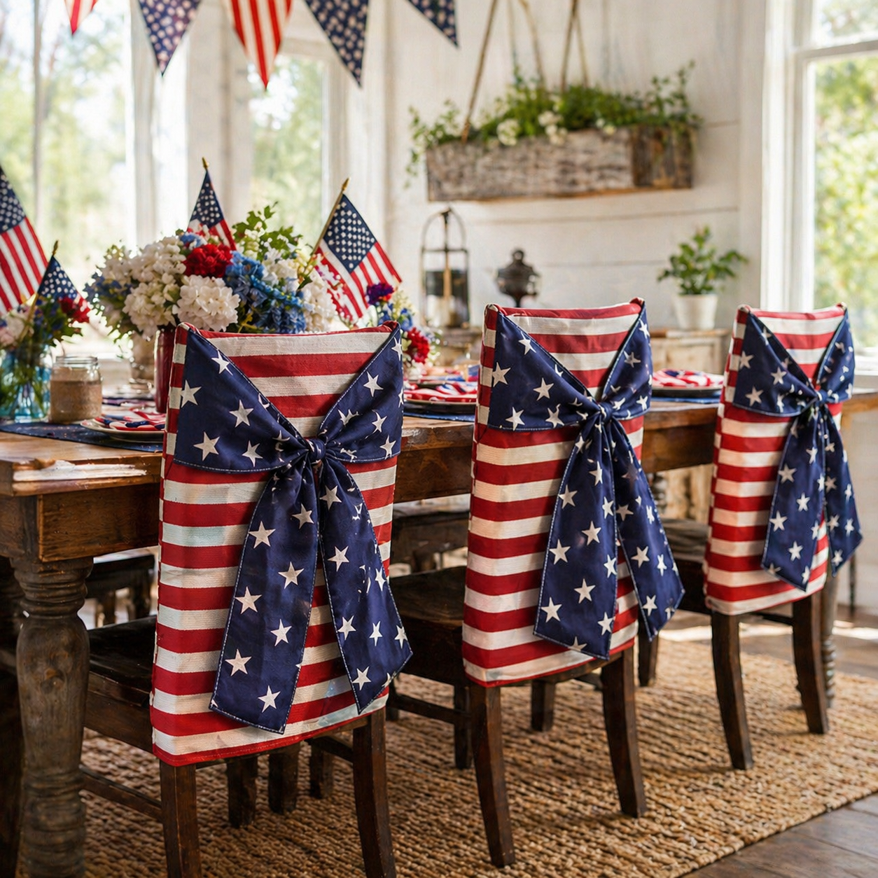 Independence Day Chair Covers
