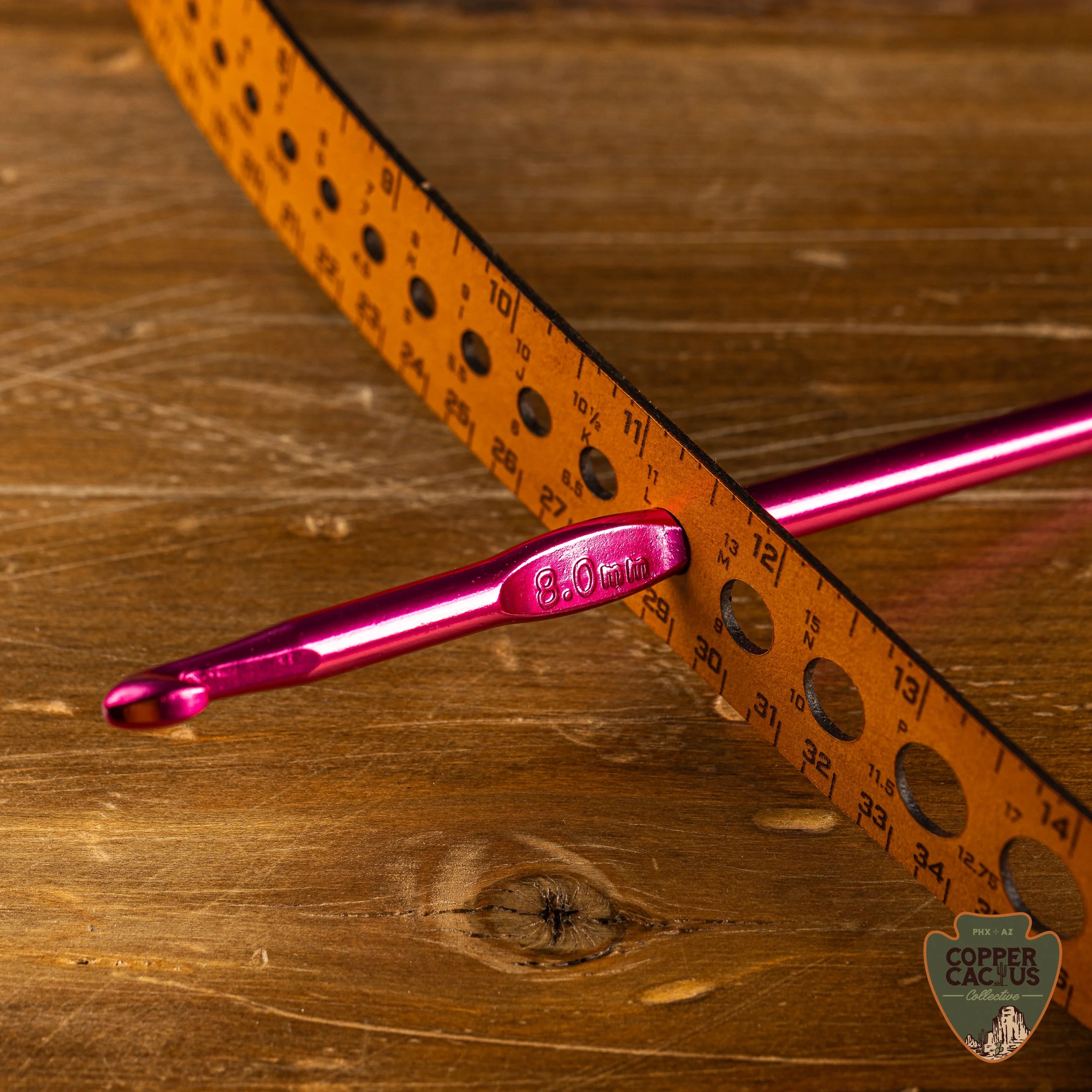 The Stitch Wrap ,7-in-1 Leather Measuring Tool