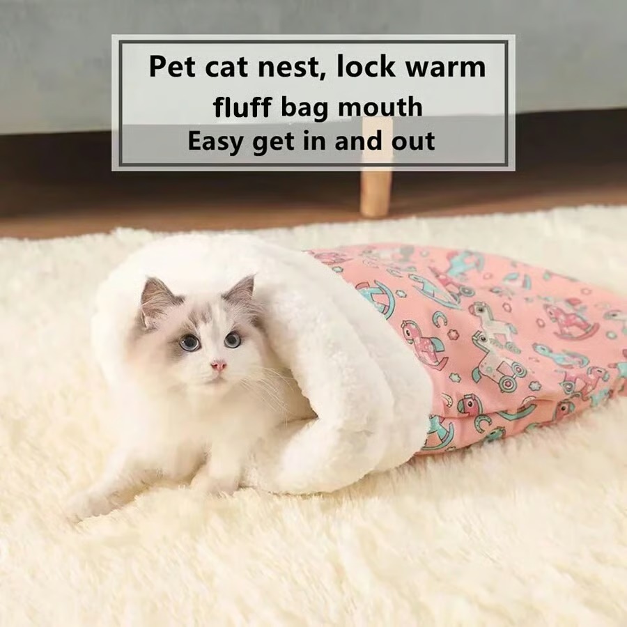 🎄Early Christmas Sale🔥Warm And Cozy Pet Sleeping Bag