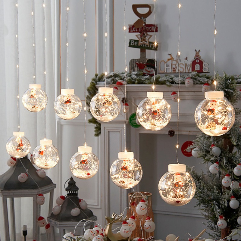 🎄Early Christmas Sale🔥10 LED Christmas tree wish ball lights