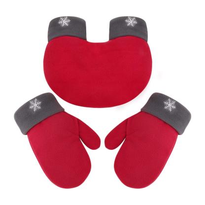 🎄CHRISTMAS ON SALE🎄3PCS/SET Christmas Fleece Gloves for Couples Lovers