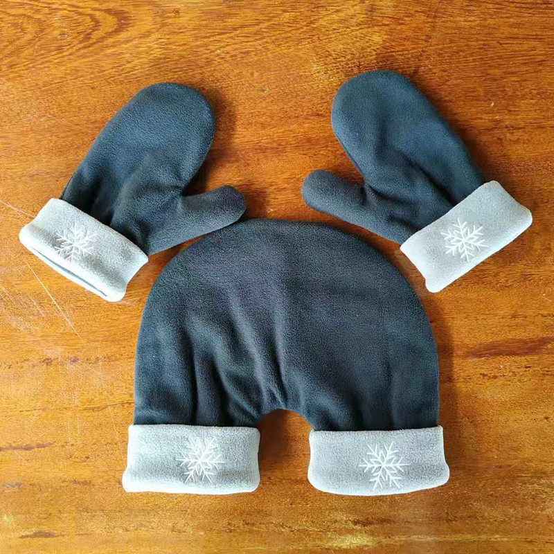 🎄CHRISTMAS ON SALE🎄3PCS/SET Christmas Fleece Gloves for Couples Lovers