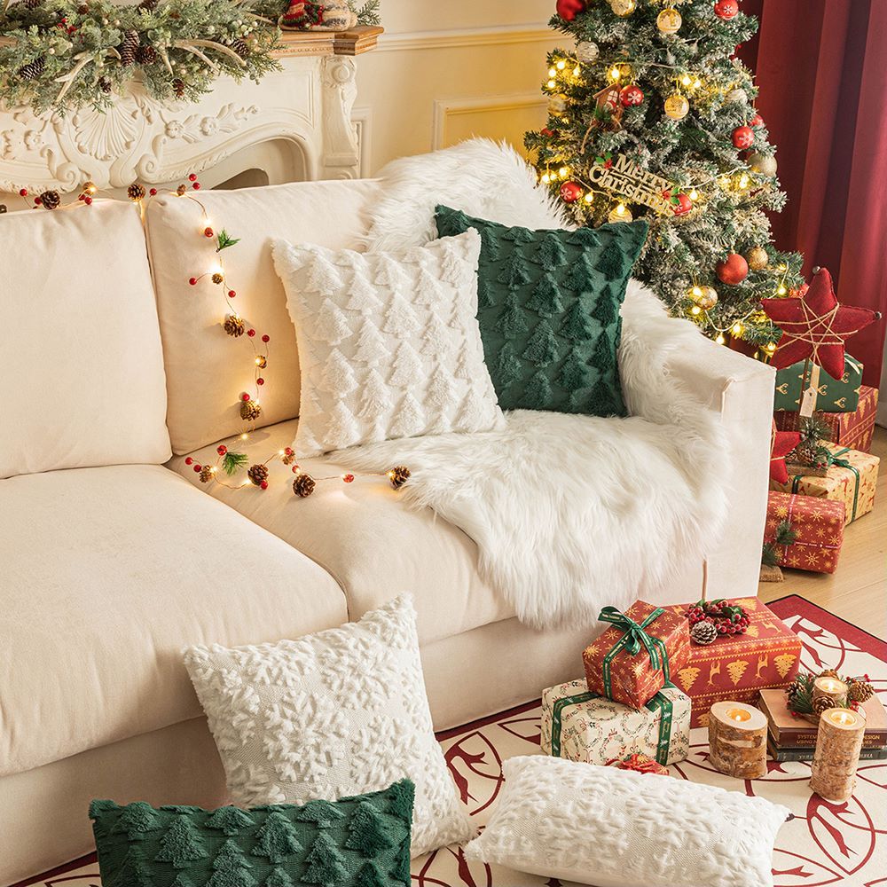 🎄 Early Christmas Sale 🎅 Christmas Patterns Pillow Covers--Buy 4 Free Shipping