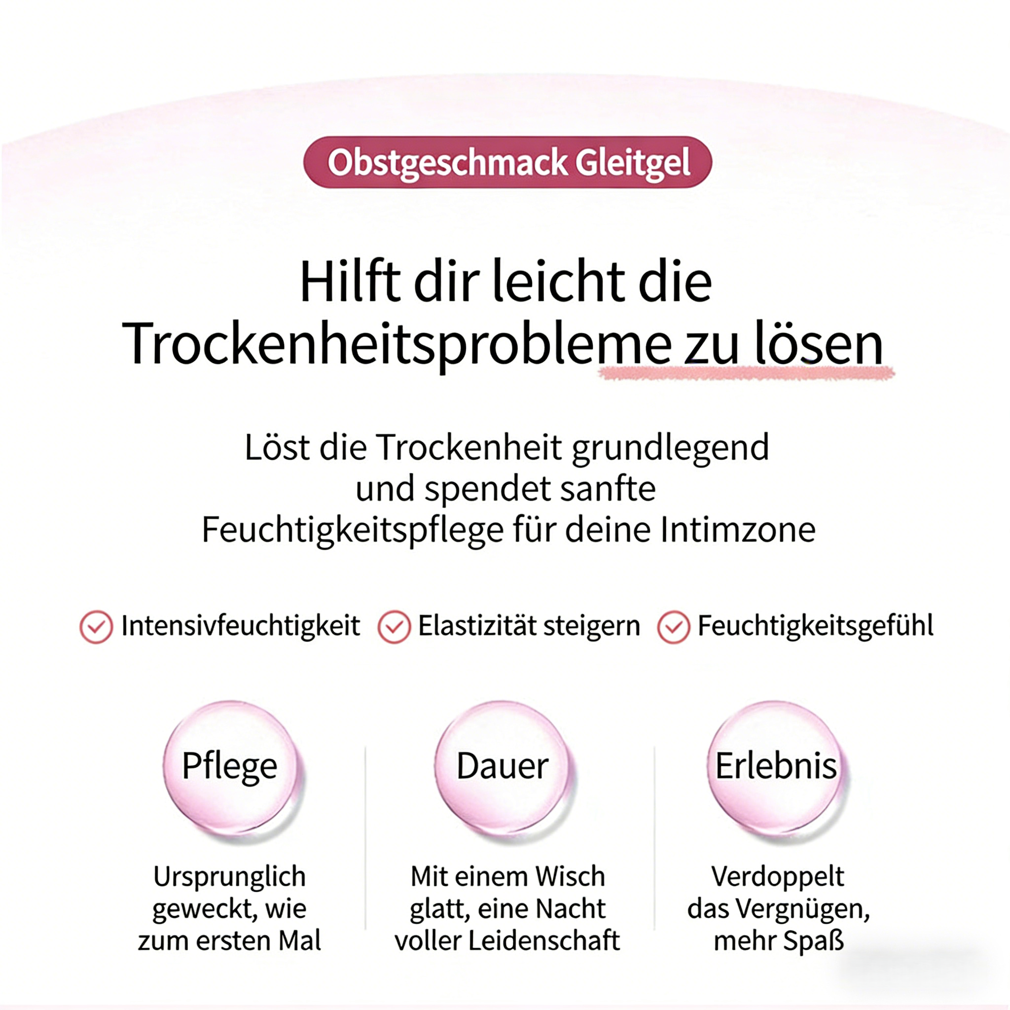 Gel Lubrifiant Smooth & Safe 100 ml – Bleu, Sans goût, Respectueux de la peau