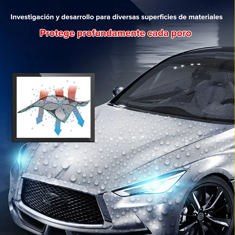 Remoción de rayones de carro en aerosol