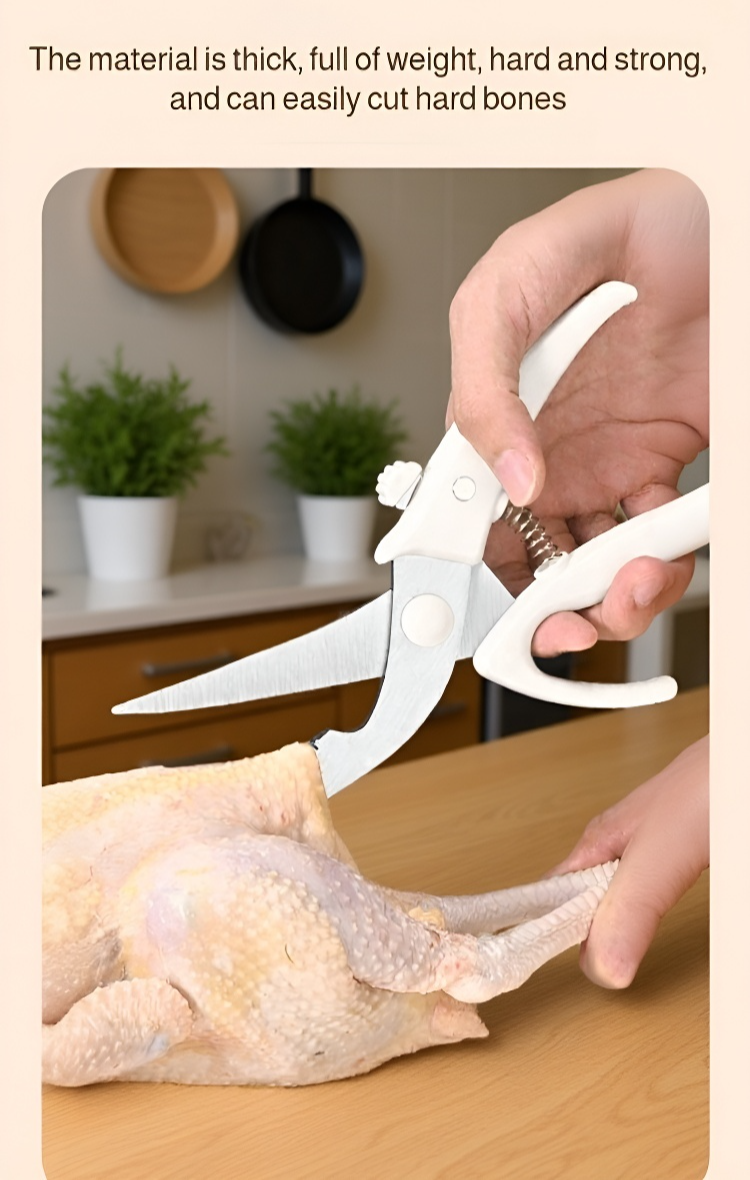 Ergonomic handle design of multifunctional bone scissors