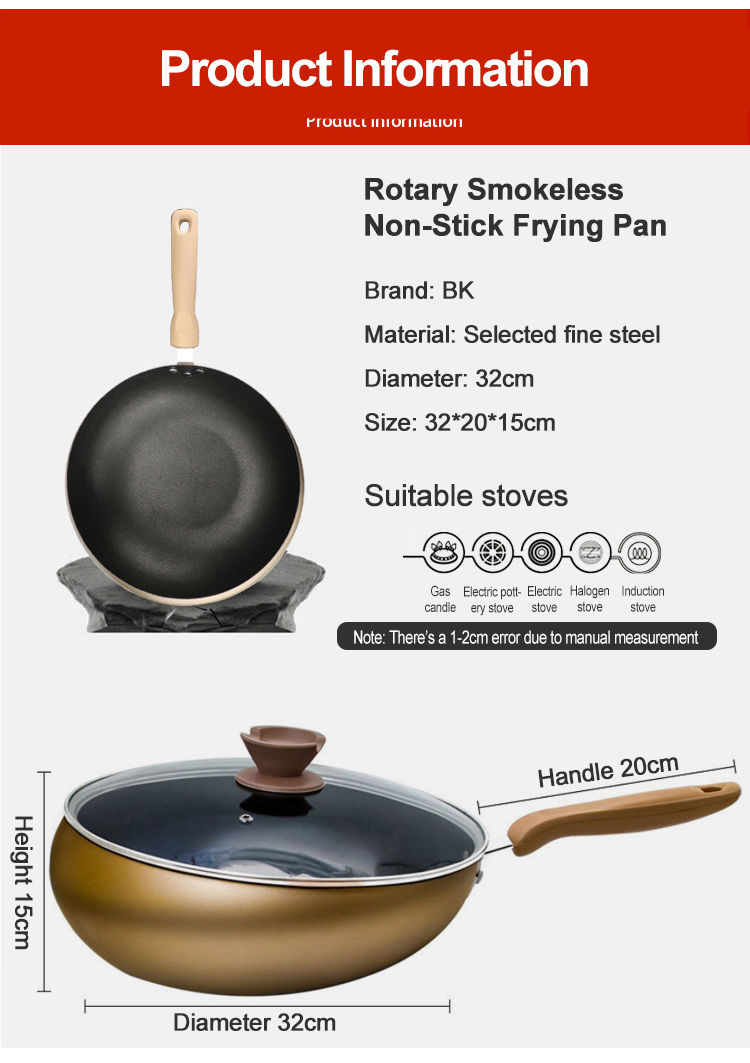 Durable and scratch-resistant non-stick frying pan