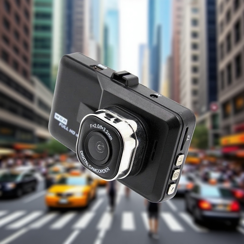 Dual Lens HD Car Dash Cam with Reversing Camera