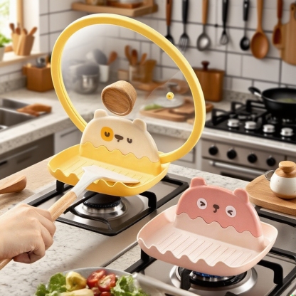 Pot Lid Holder Rack for Kitchen Countertop