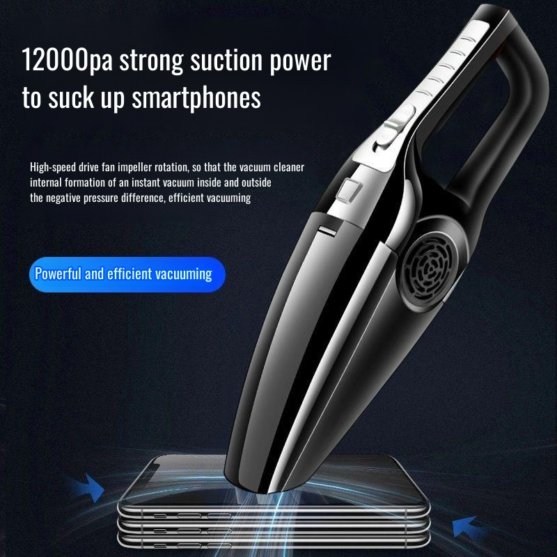 Powerful Car Vacuum Cleaner with Strong Suction