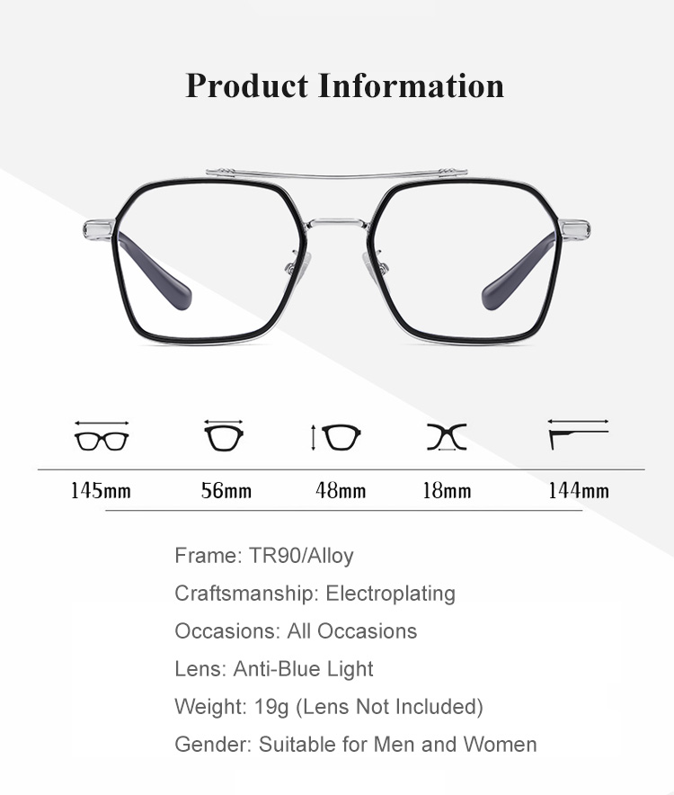 Side profile of Elements Retro Style Glasses