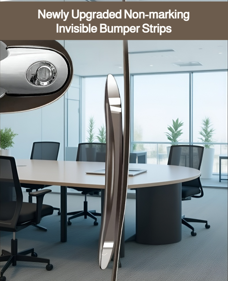 Universal car anti-collision strips for doors and mirrors