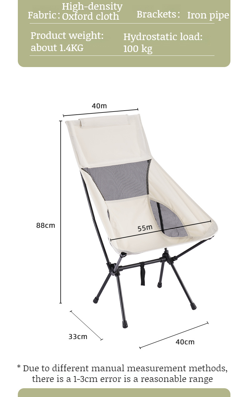 Space-saving outdoor table and chair set for travel