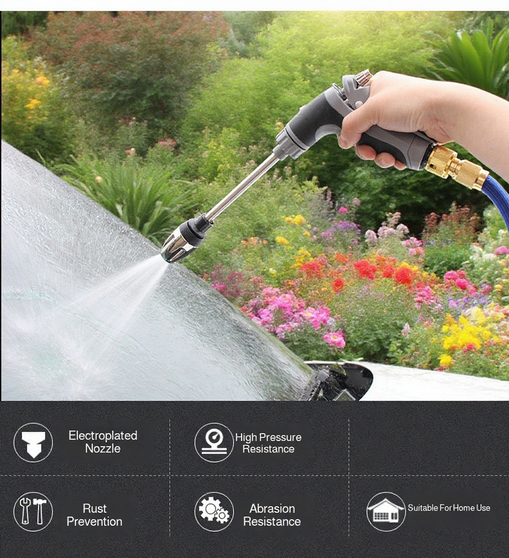 Versatile foam sprayer for home gardening and car care