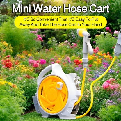  Mini Portable Hose Reel Cart
