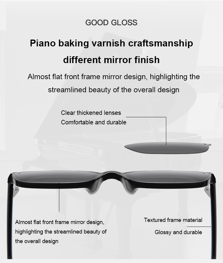 Outdoor women's sunglasses with vintage square frame