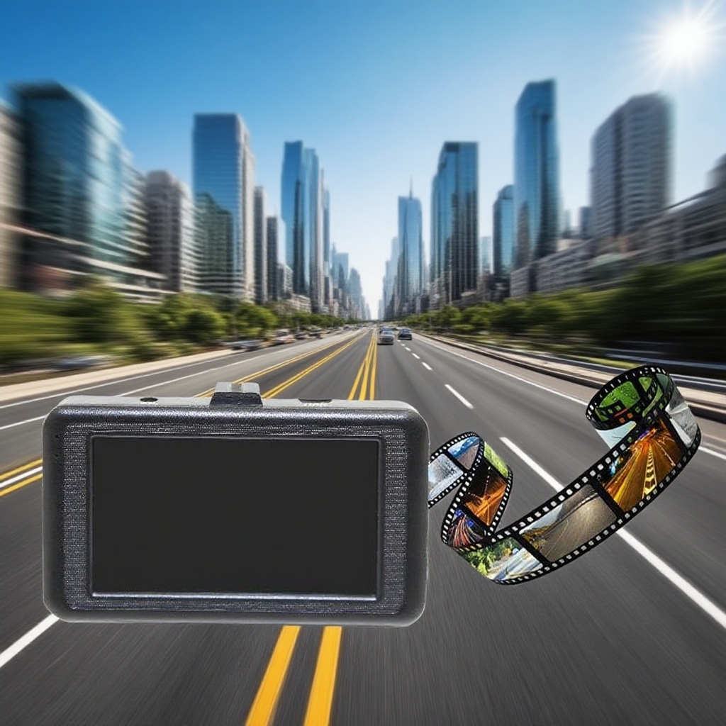 Dual Lens HD Car Dash Cam with Reversing Camera