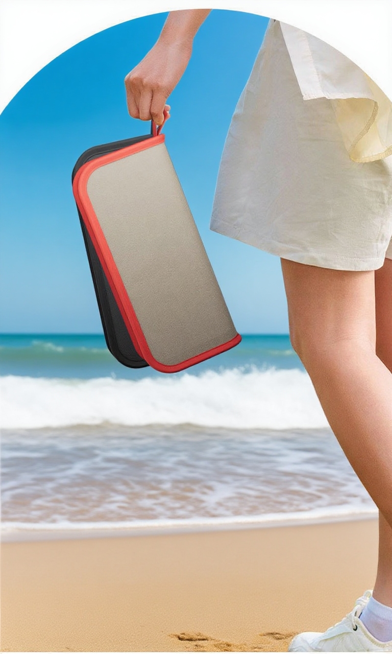 Easy to carry outdoor folding stool for backpacking