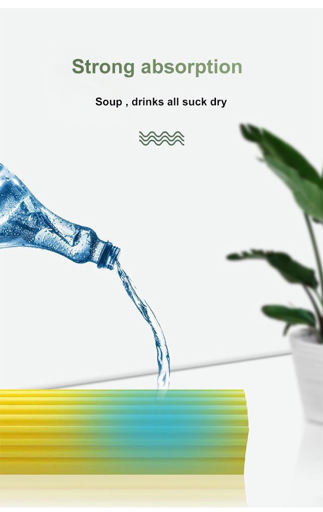 Easy-to-use sponge mop for quick cleaning