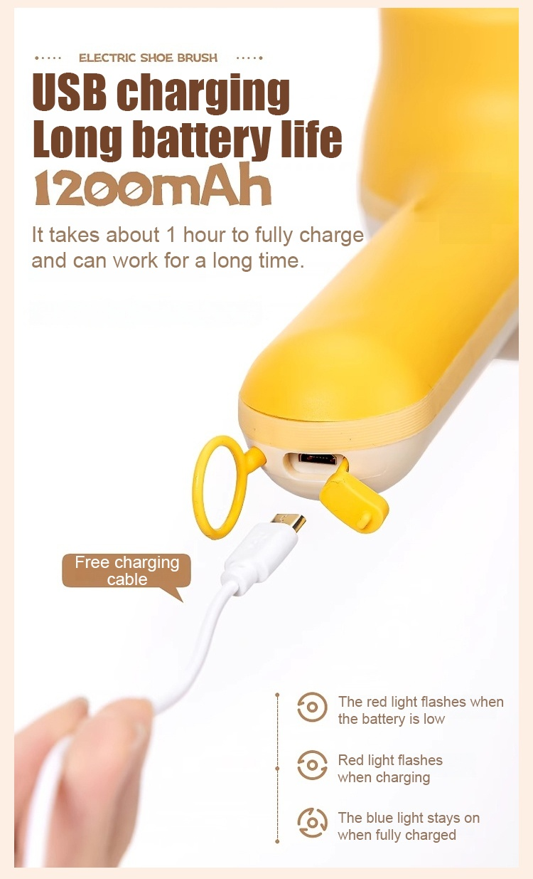 Electric brush cleaning grout and corners