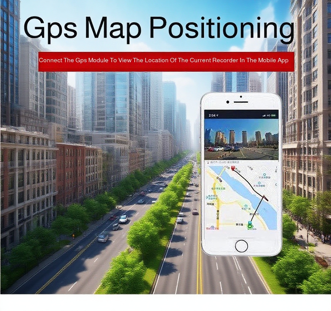 HD car dash camera with reversing feature