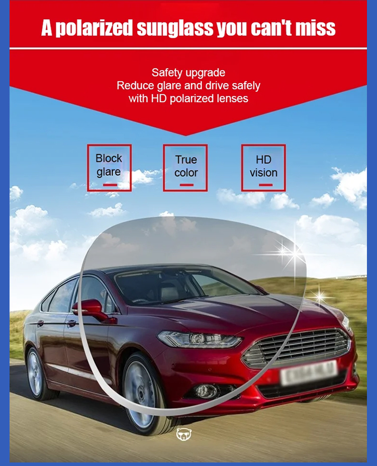 Sunglasses demonstrating UV protection outdoors