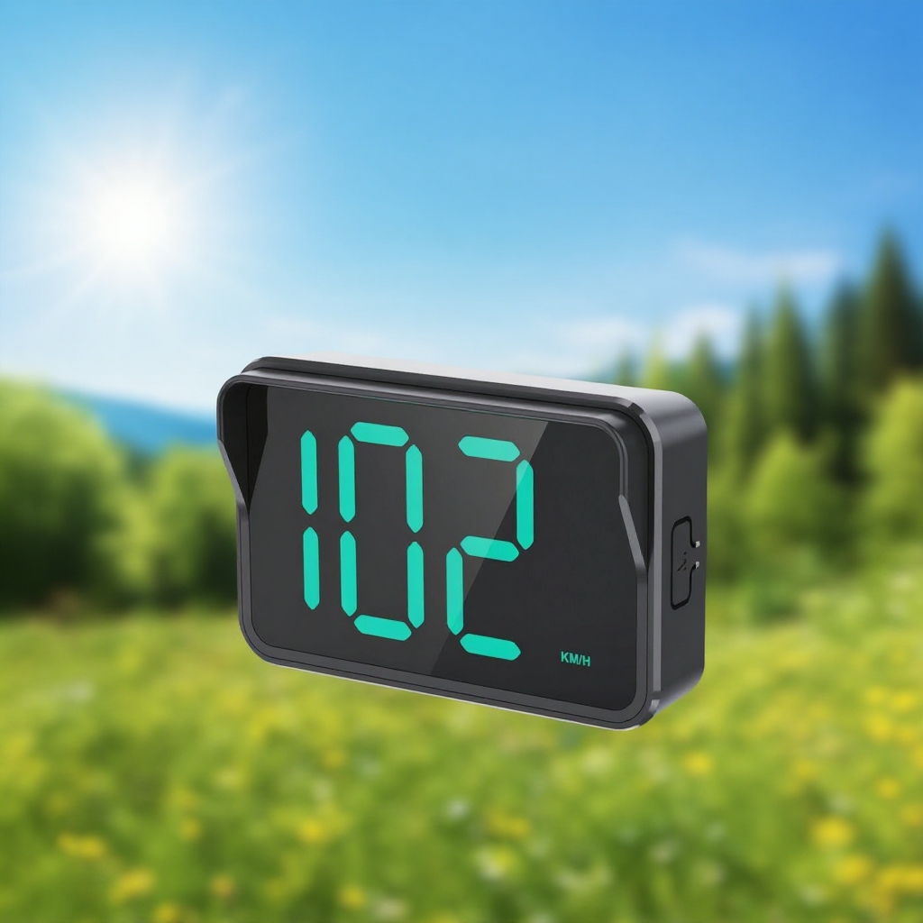 Easy installation of Car GPS Beidou Speedometer