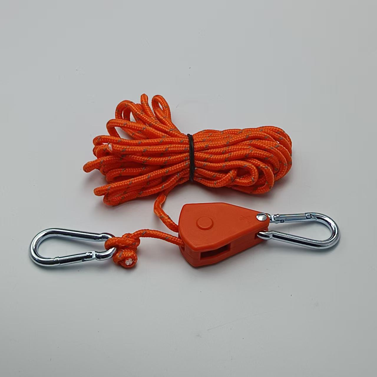 Iron Buckle Hook Pulley Rope Tensioner Hanging Accessory