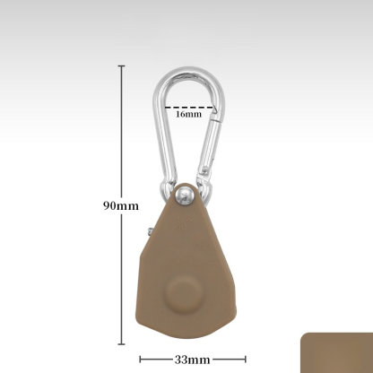 Iron Buckle Hook Pulley Rope Tensioner Hanging Accessory
