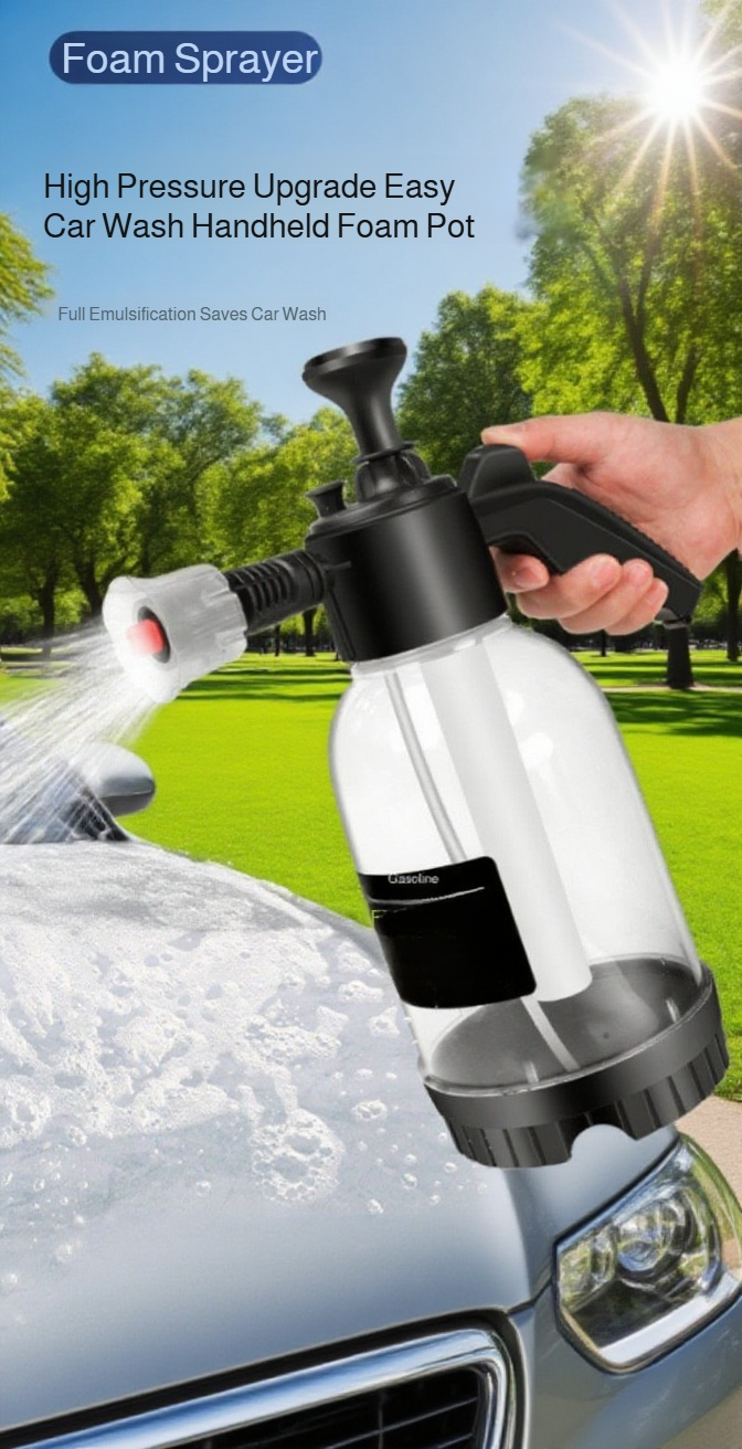 Lightweight car washing foam sprayer