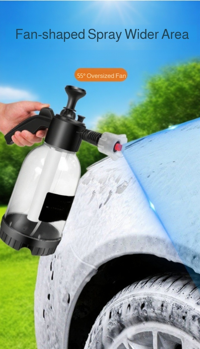 Easy-to-carry foam sprayer for auto detailing