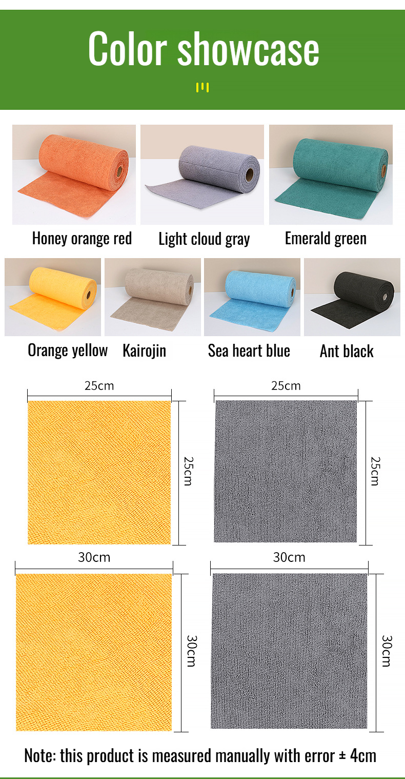 Absorbent lazy cleaning cloth wiping a bowl