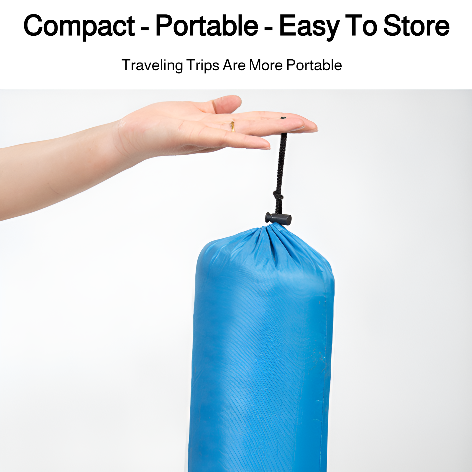 Durable Outdoor Sleeping Bag with Thickened Fleece