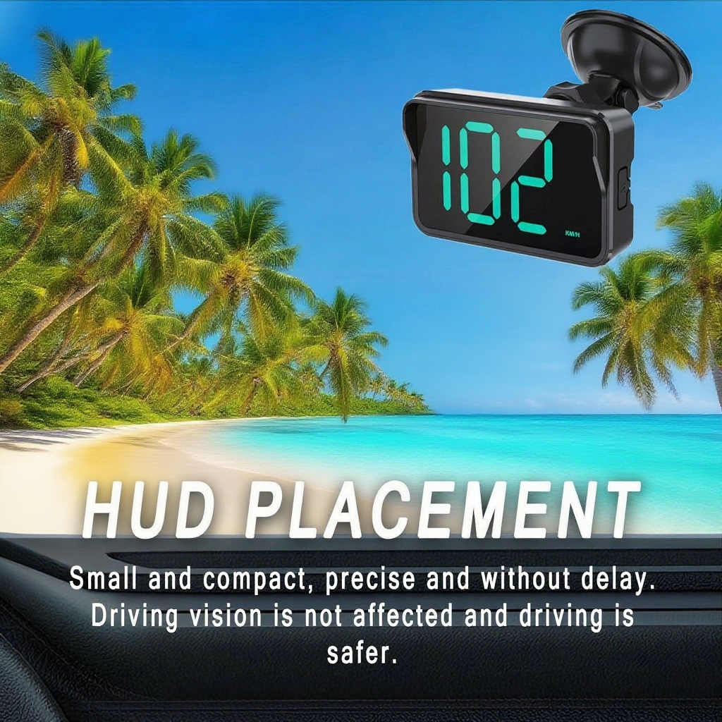 Universal Car GPS Beidou Speedometer