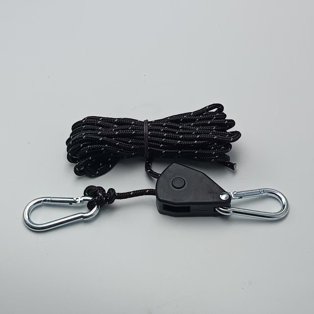 Iron Buckle Hook Pulley Rope Tensioner Hanging Accessory
